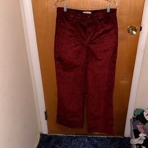 Madewell Corduroy Wide Leg Pants